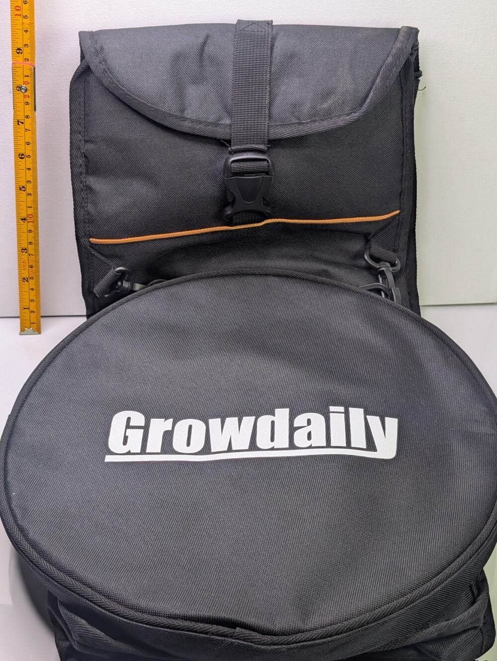 GrowDaily 12" Drum Practice Pad Stand Carrying Backpack Bag Black Replacement